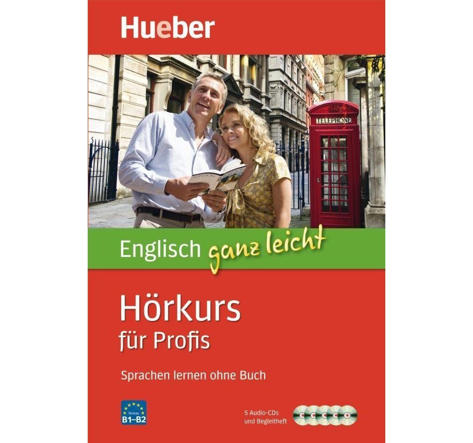 Hörspiel-CD Englisch ganz leicht - Hörkurs für Profis, 5 Audio-CDs + Begleitheft