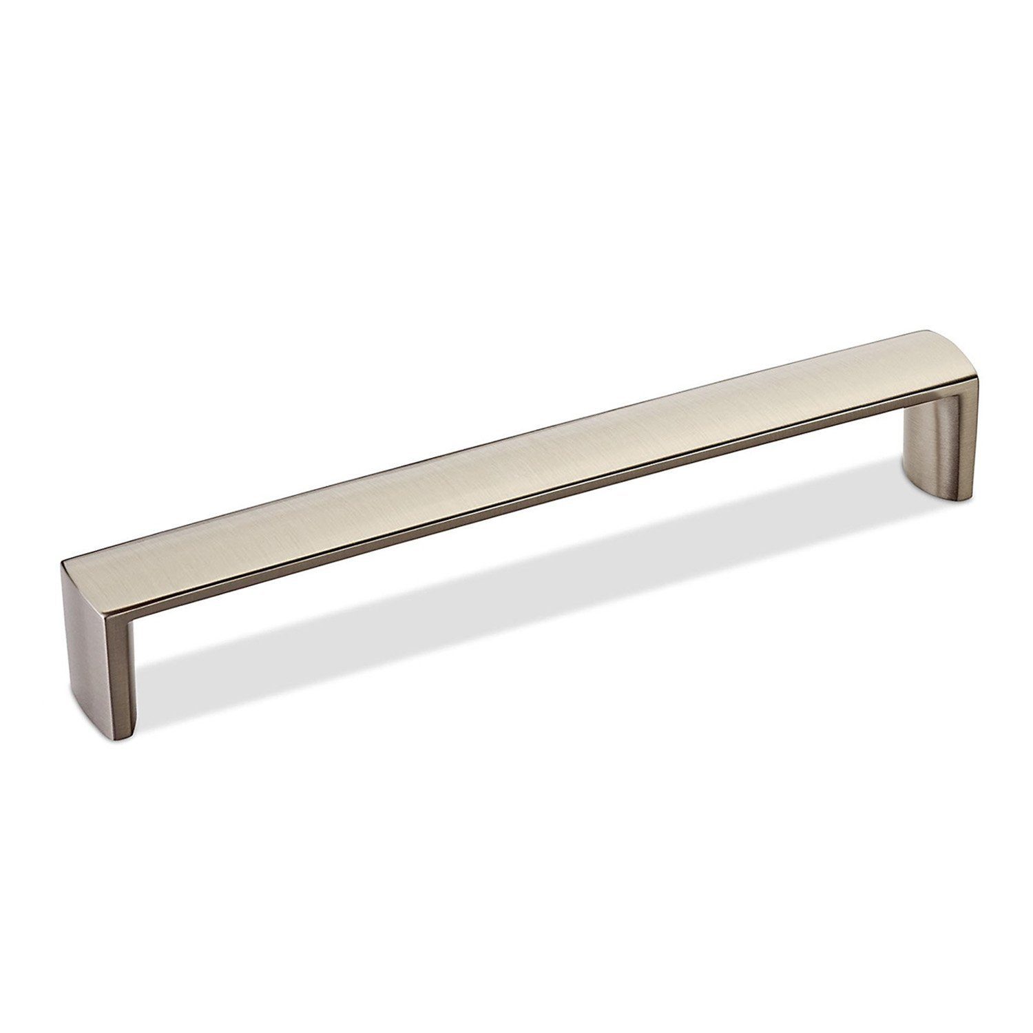 SO-TECH® Möbelgriff Bügelgriff LASSE BA 128 - 160 mm, inkl. Schrauben (1-St), BA 160 mm Edelstahloptik von SCHÜCO ALU COMPETENCE