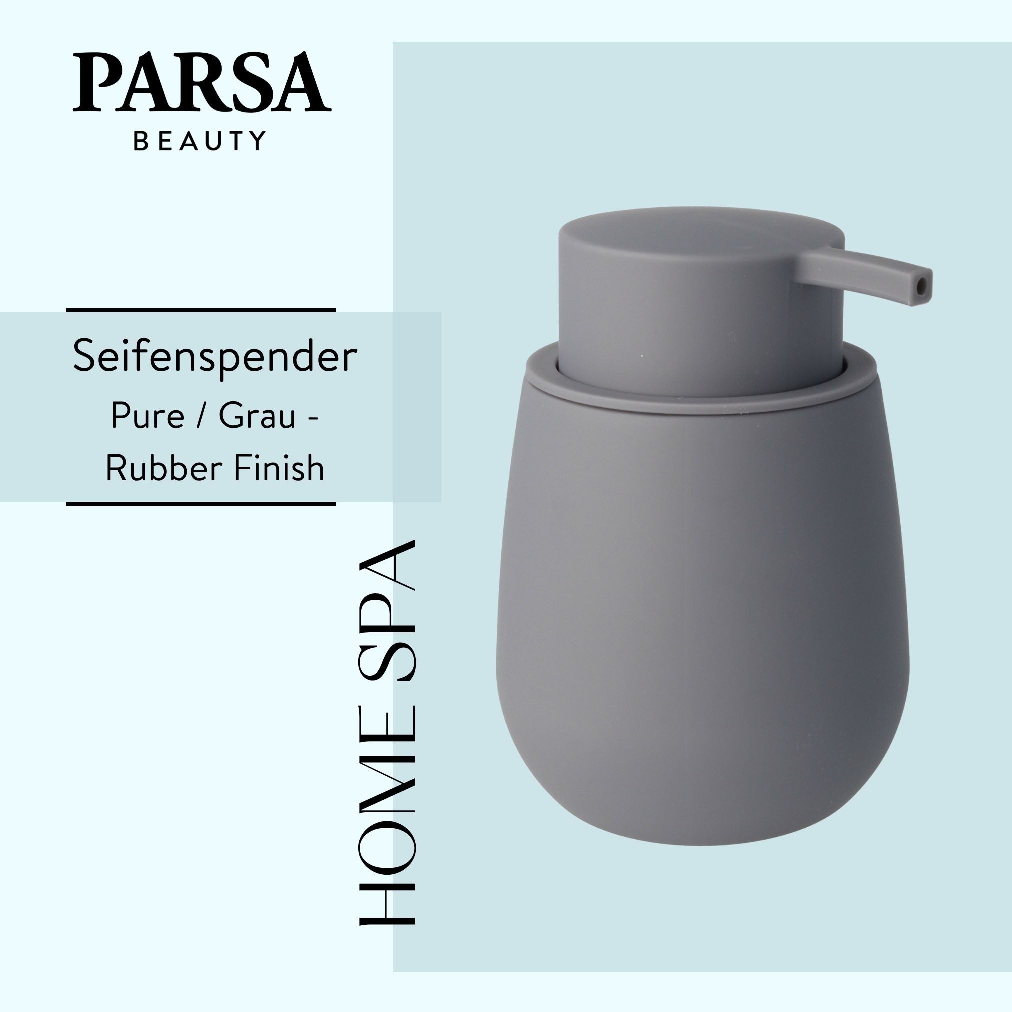 PARSA Beauty Seifenspender PARSA Beauty ESSENTIAL Seifenspender Pure grau B günstig online kaufen