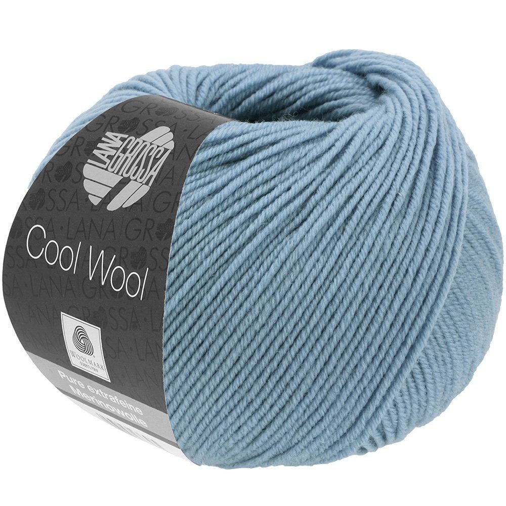 LANA GROSSA COOL WOOL Häkelwolle, 160 m (Strickgarn aus extrafeiner Merinowolle, kuschelig weich und pflegeleicht), 50 g