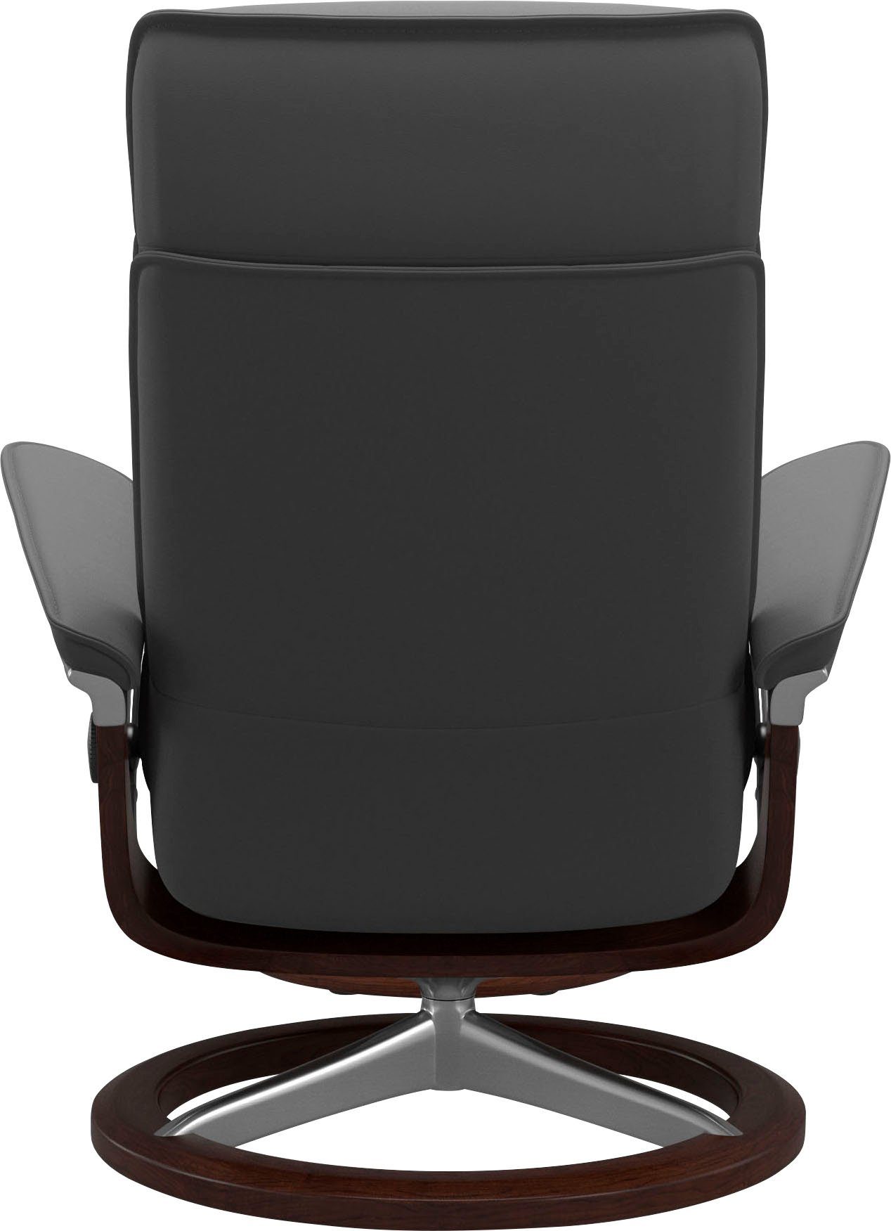 Stressless® Relaxsessel Admiral (Set, Relaxsessel inkl. Hocker), mit Signature Base, Größe M & L, Gestell Braun