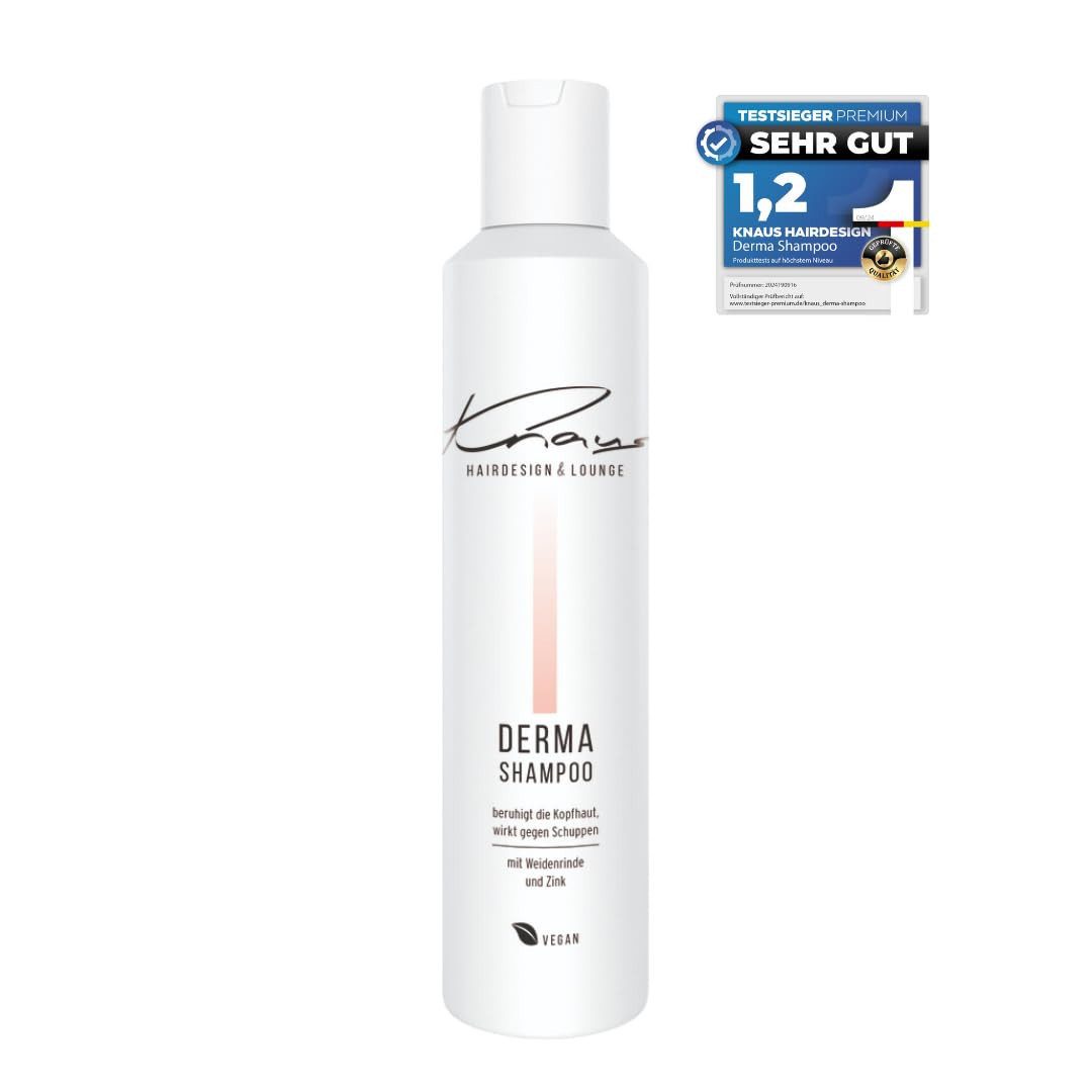 Haarshampoo Knaus Hairdesign DERMA Shampoo, Anti-Schuppen, VEGAN