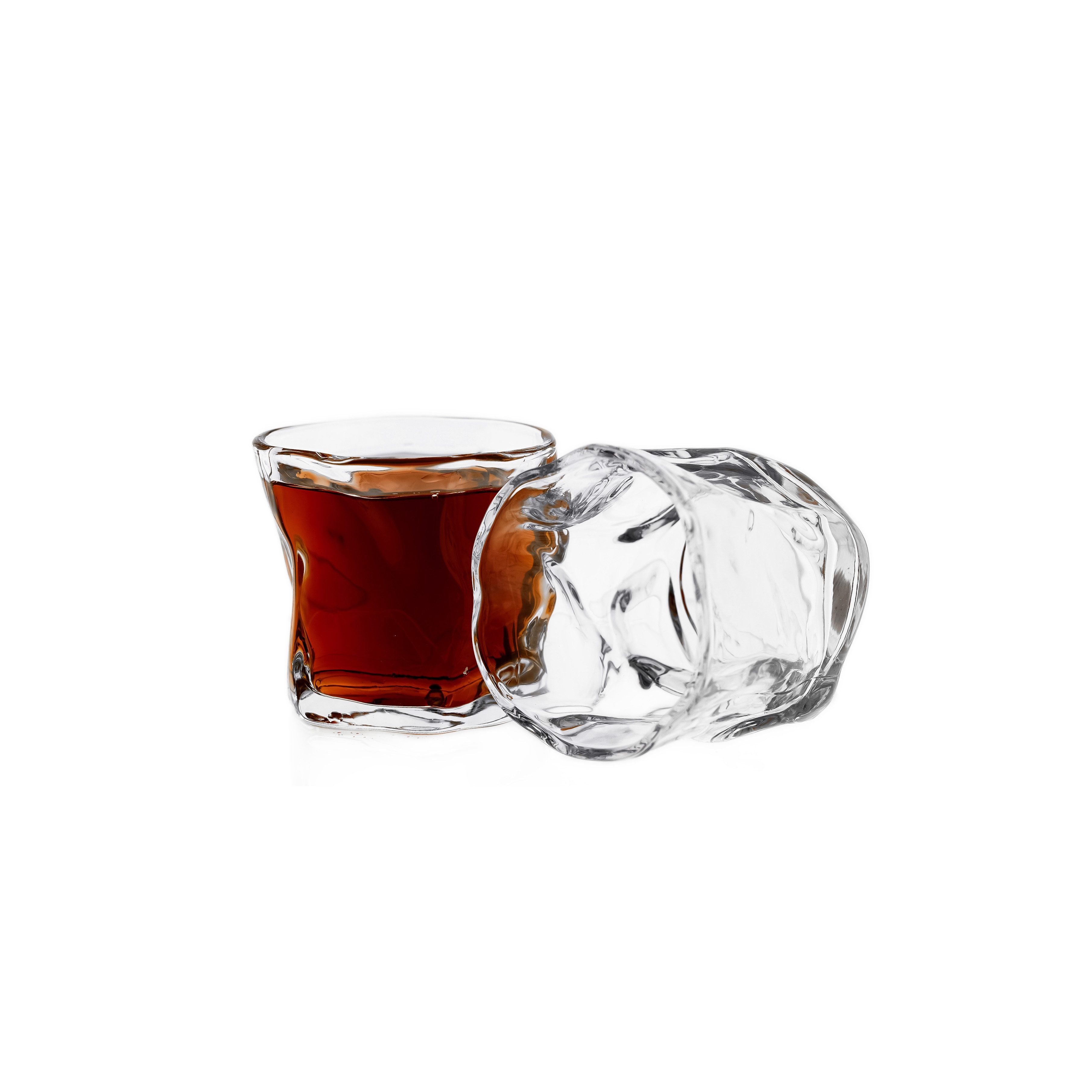 Almina Gläser-Set Artic Vidro Corta Trinkgläser 230 ml - 6-teiliges-Set, 6-tlg., Glas, modernes Design, 230 ml