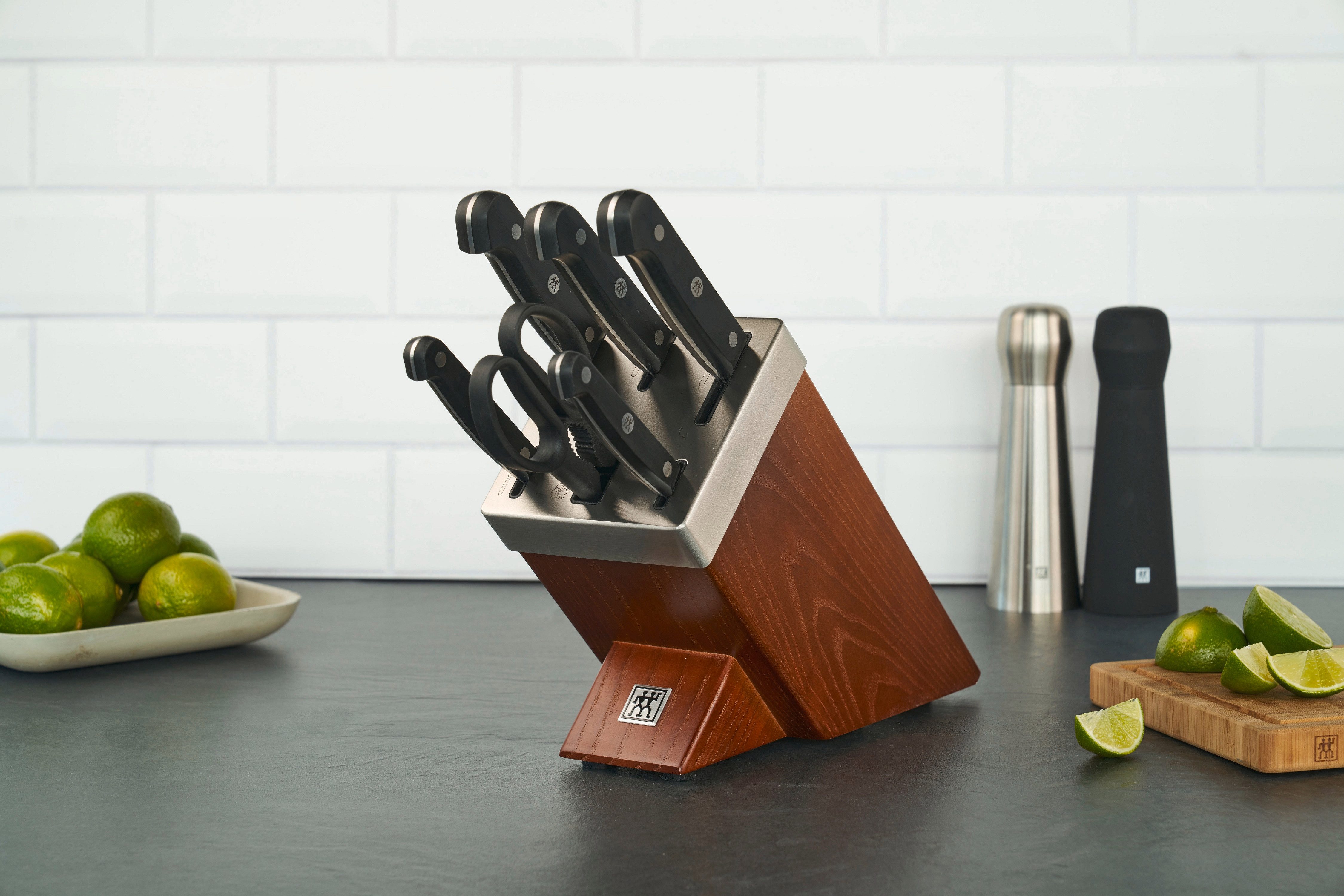 Zwilling Messerblock Gourmet (7tlg), selbstschärfend
