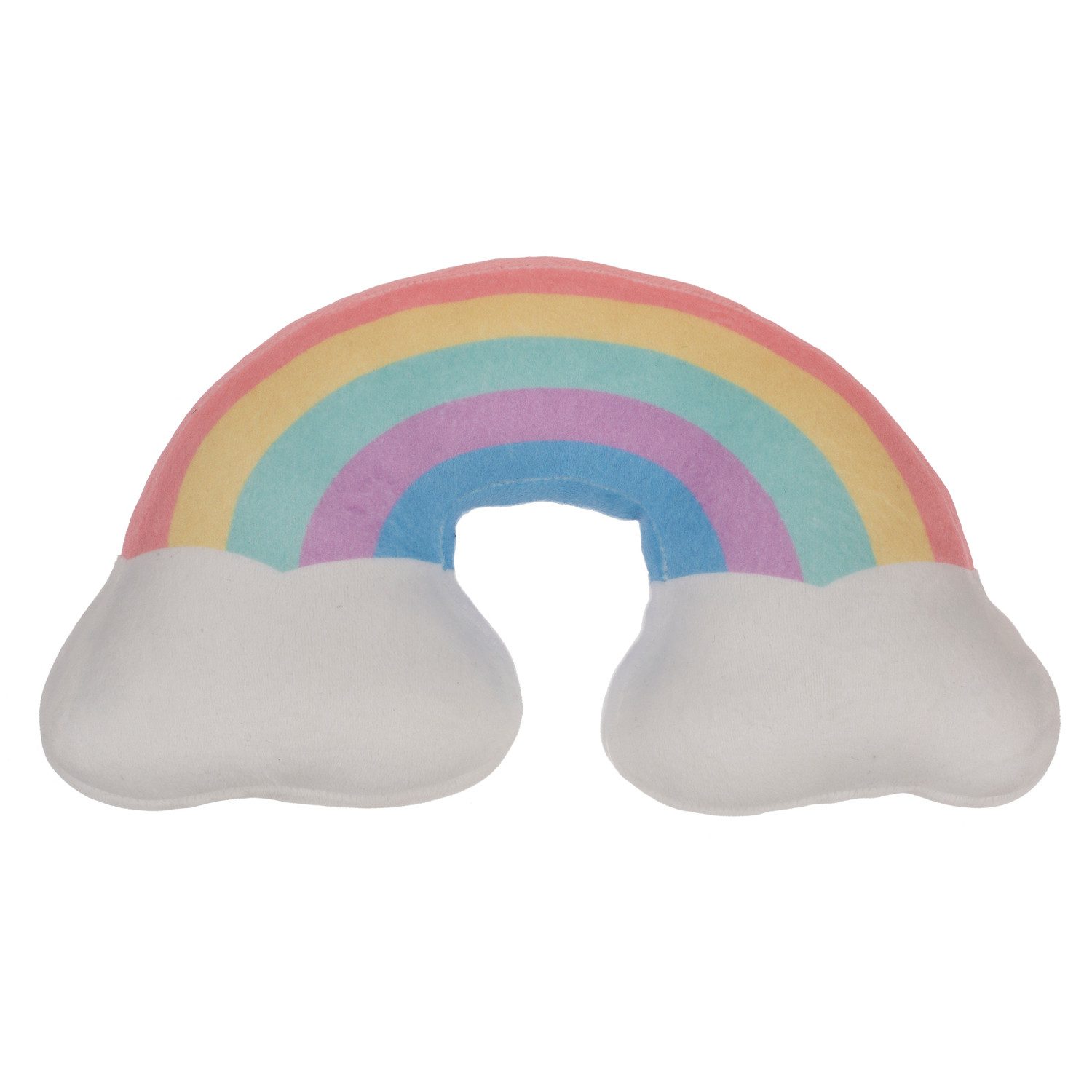 Dekokissen Regenbogen Kissen in pastellfarben