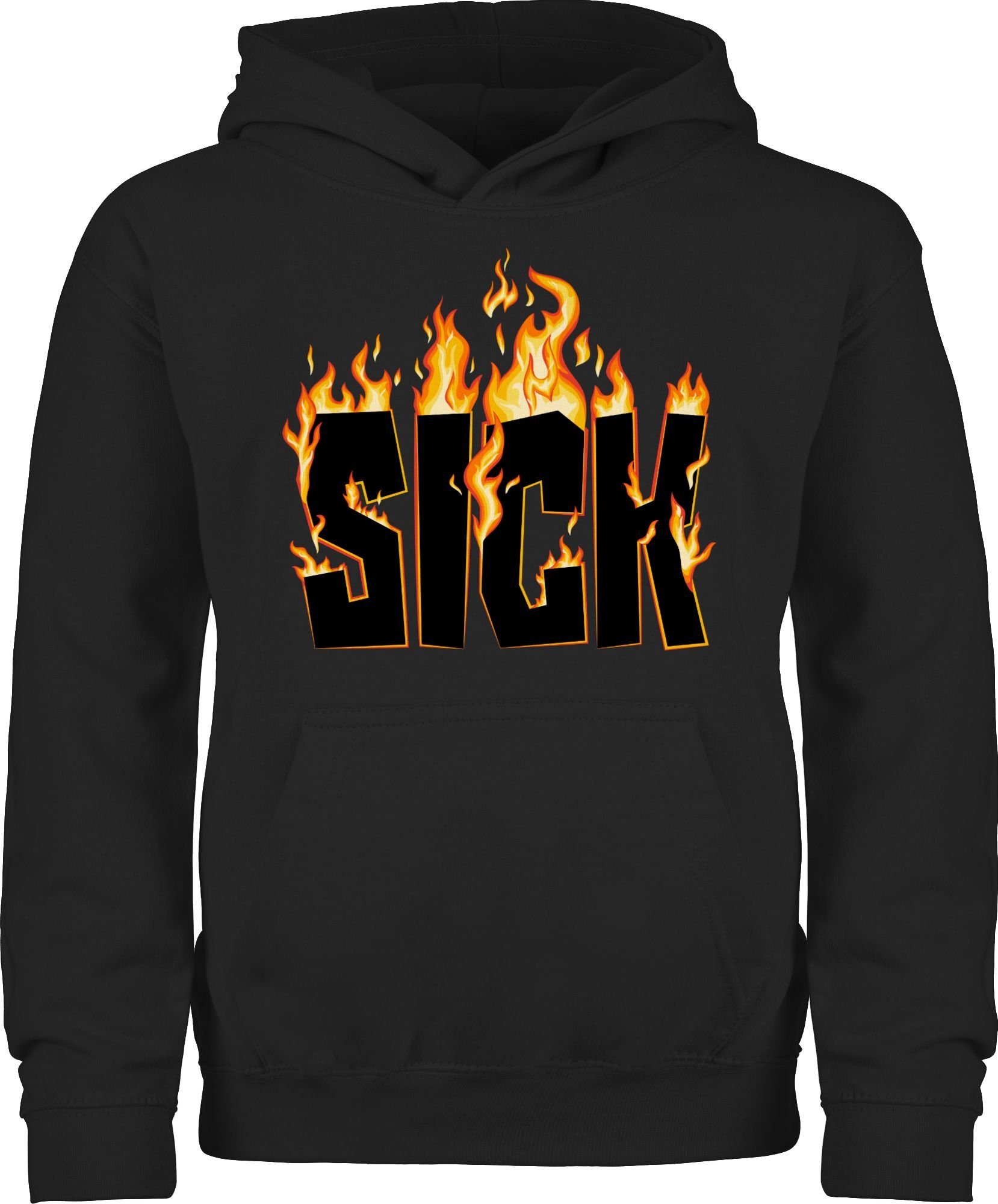 Hoodie Sick - Flammen