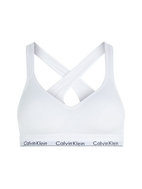 Calvin Klein Underwear Bralette Modern Cotton mit gekreuzten Trägern hinten