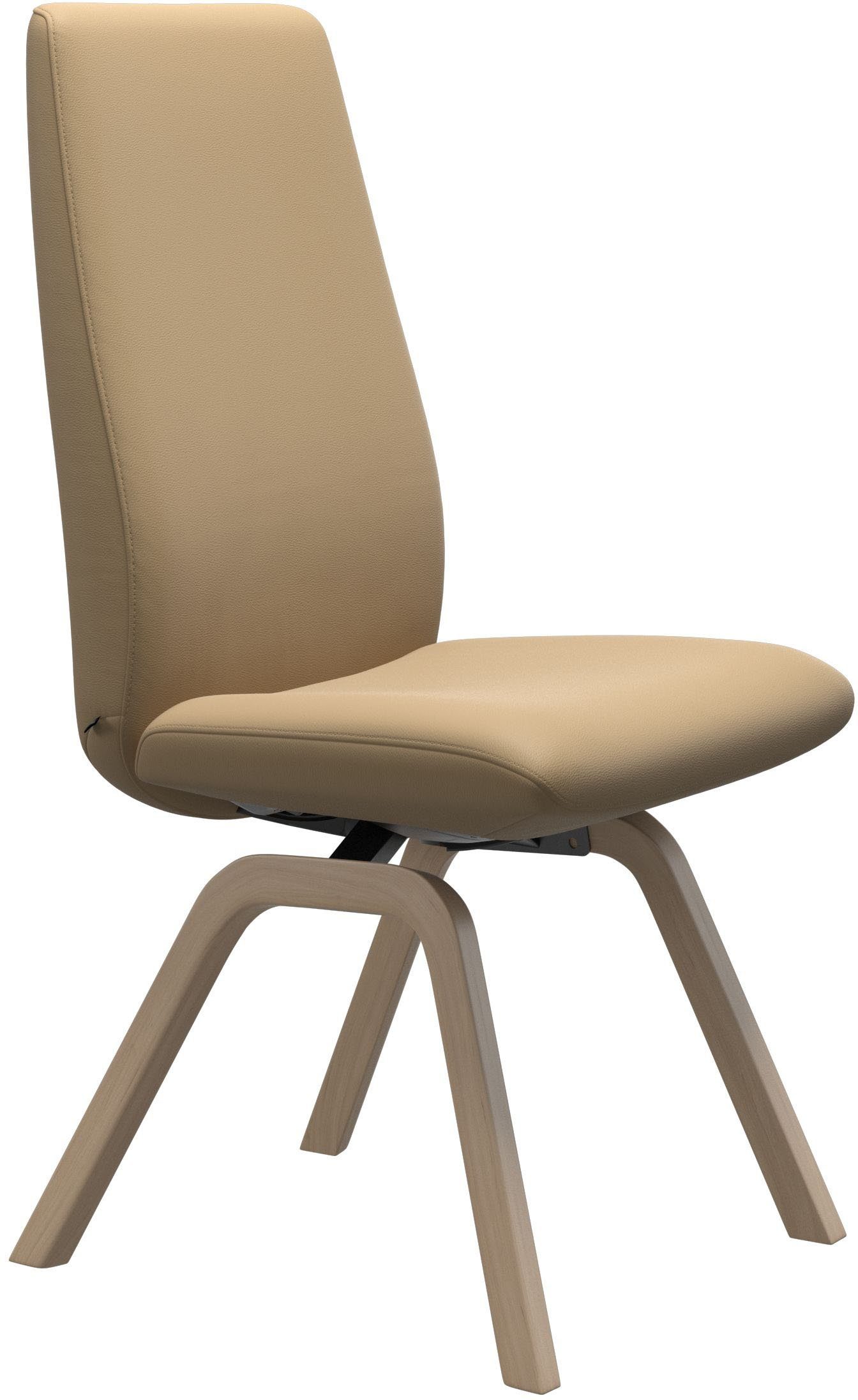 Laurel, Walnuss schräggestellten Polsterstuhl High Stressless® Beinen mit Back, Größe L, in