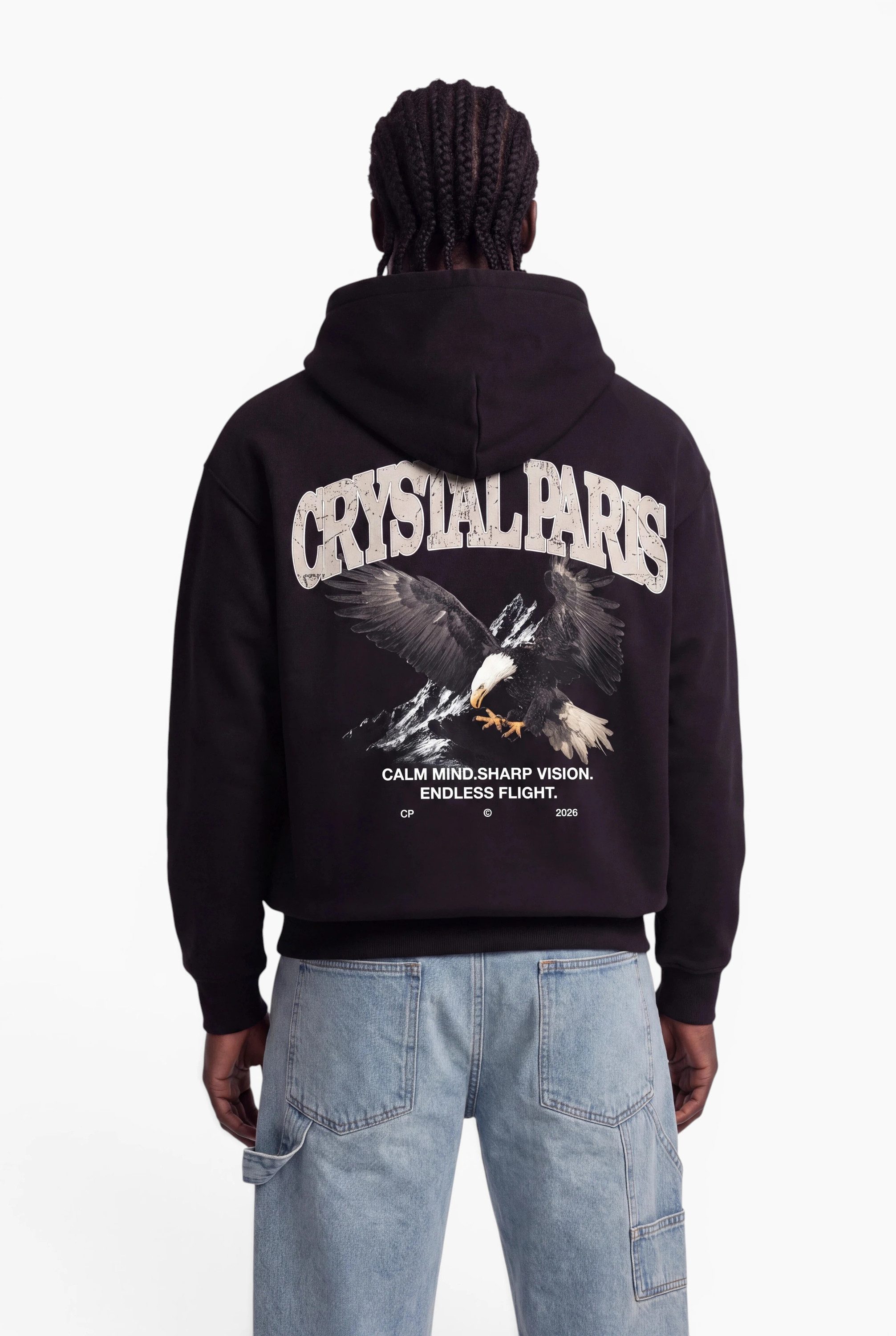 Crystal Paris Kapuzenpullover Eagle (1-tlg)