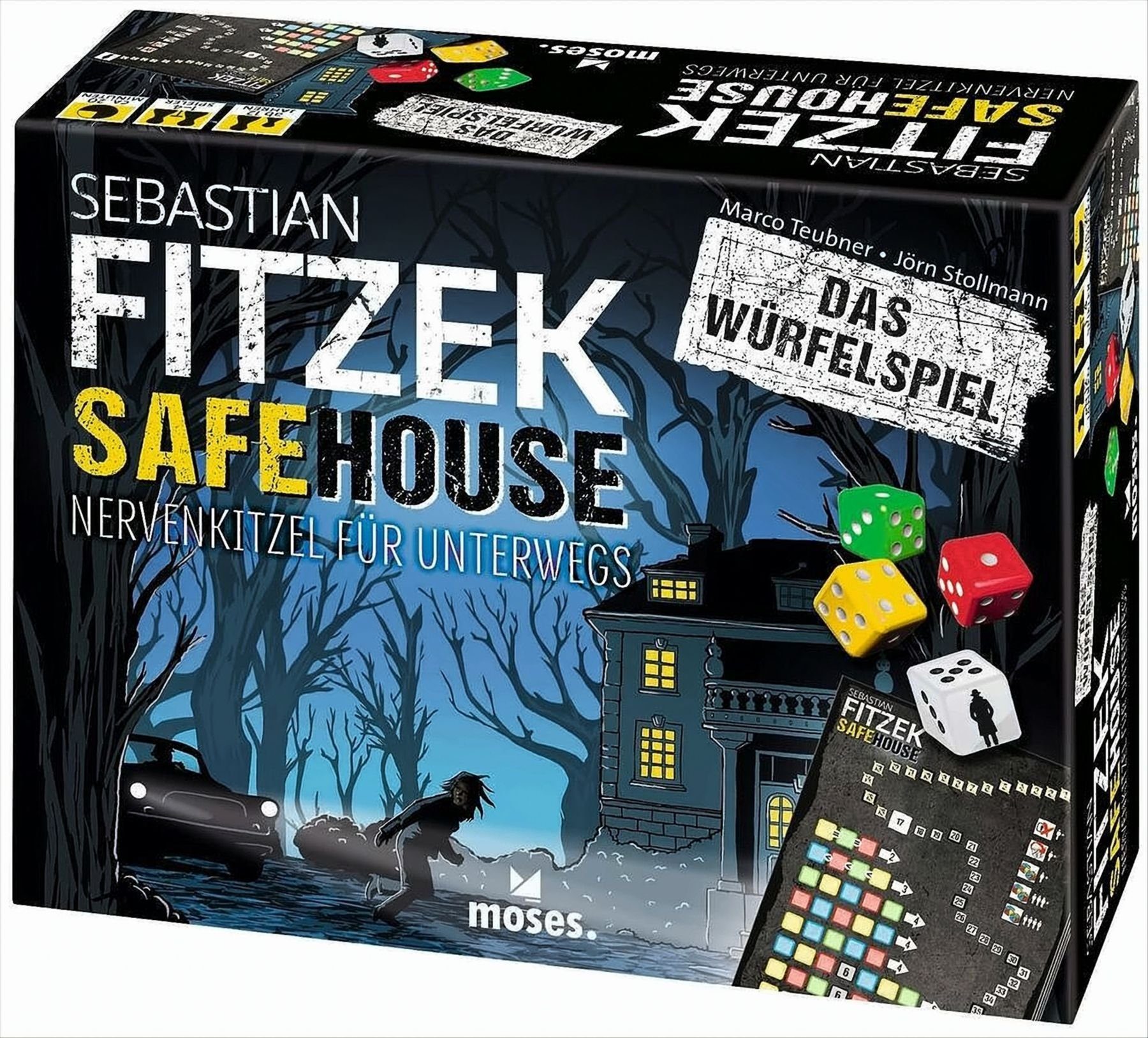 moses Spiel Sebastian Fitzek - Safehouse: Das Würfelspiel