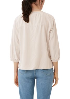 comma casual identity 3/4-Arm-Shirt 3/4-Arm-Bluse aus Modal