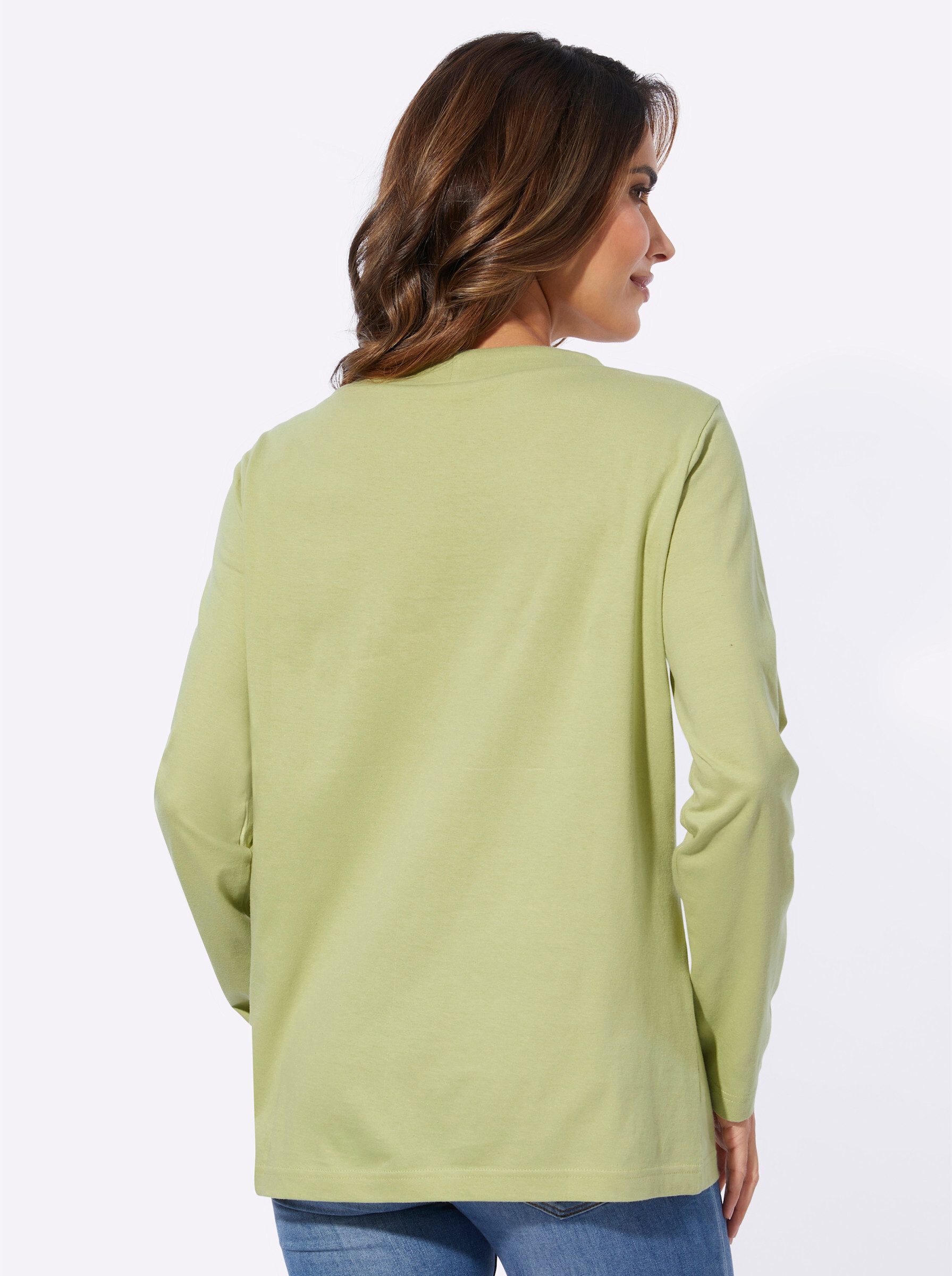 Sieh an! T-Shirt Langarmshirt . günstig online kaufen