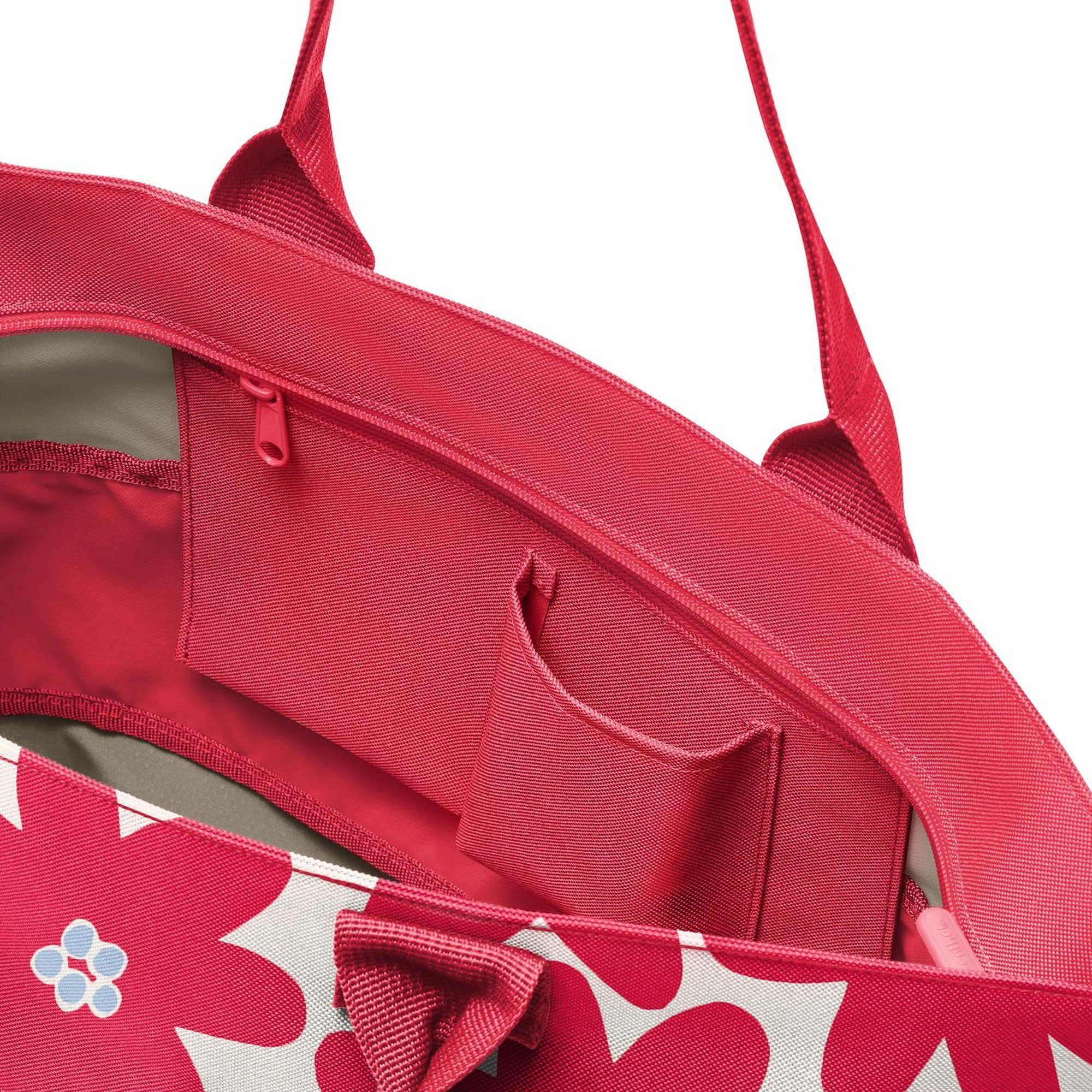 50 erw. Shopper e1 cm Shopper red daisy (1-tlg) - REISENTHEL®