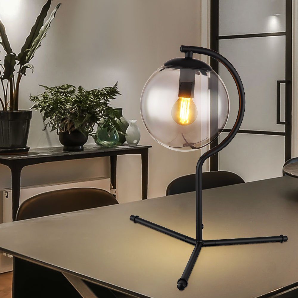 Tischleuchte, Designleuchte etc-shop LED Tischleuchte Beistelllampe Schlafzimmerlampe