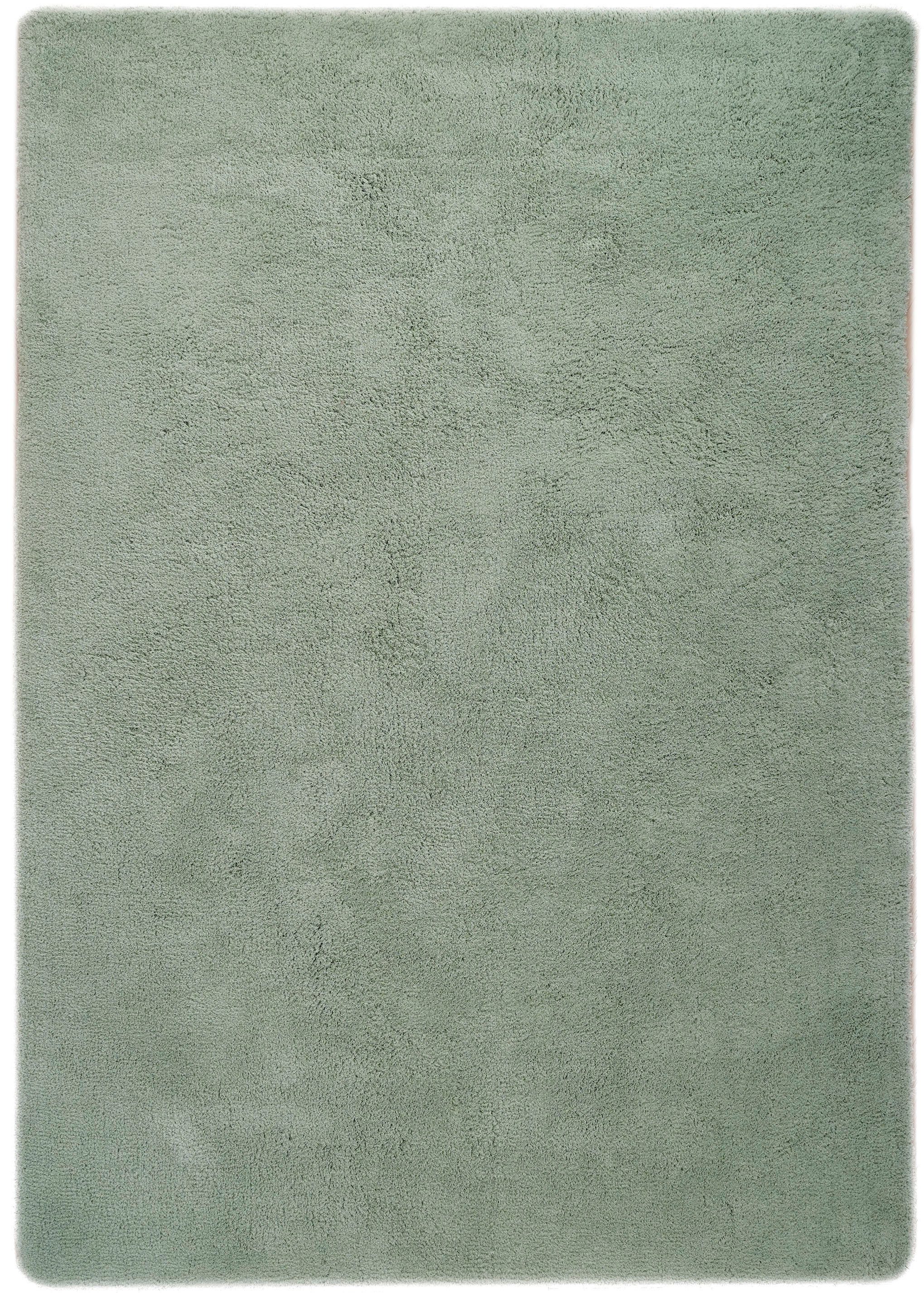 my home Hochflor-Teppich Microfaser Teppich Magong, günstig online kaufen