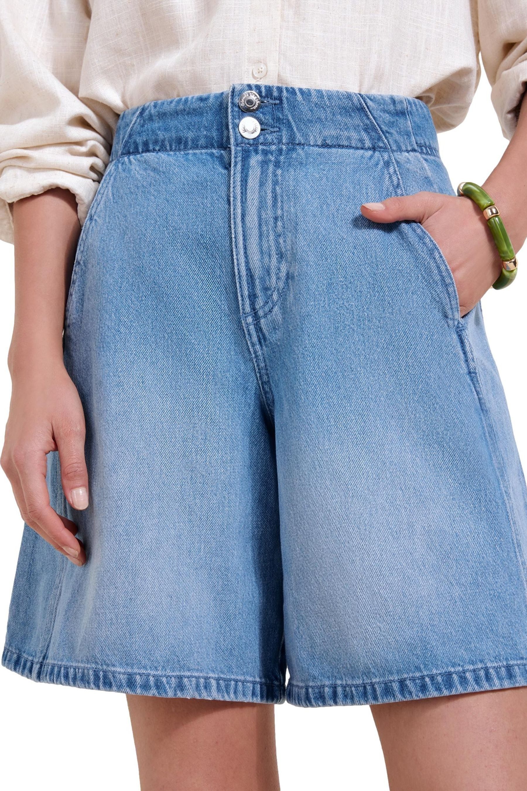 Friends Like These Shorts Friends Like These lange Jort-Denimshorts, Knopf (1-tlg)