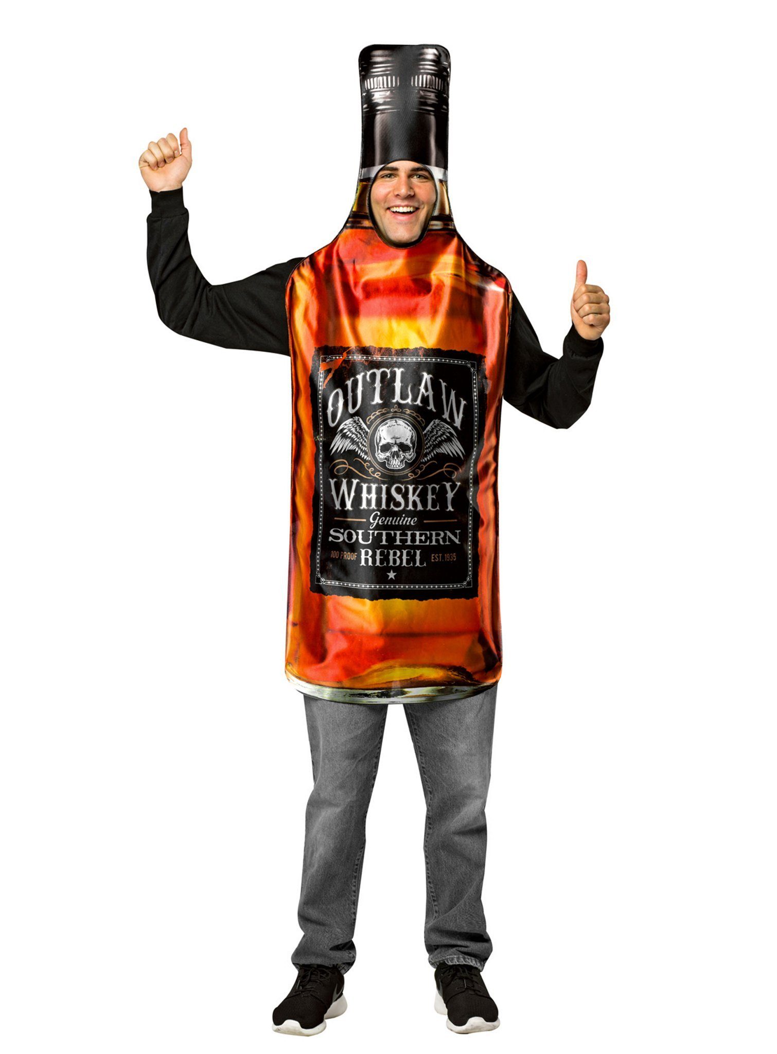 Rast Imposta Kostüm Whisky Flasche, Ein Destillat des guten Geschmacks!