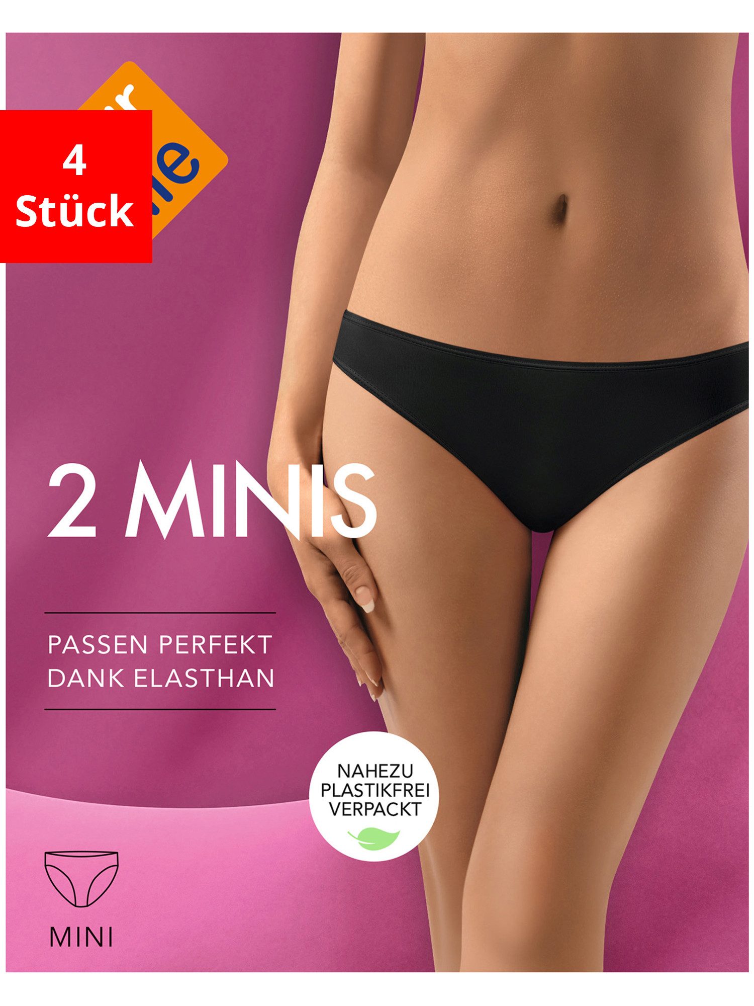 Nur Die Minislip Slip Mini (4-St)