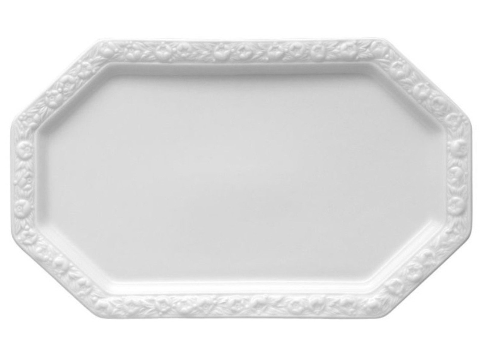 Rosenthal Tablett Maria Weiss Milch-/Zucker-Tablett, Porzellan, Platten