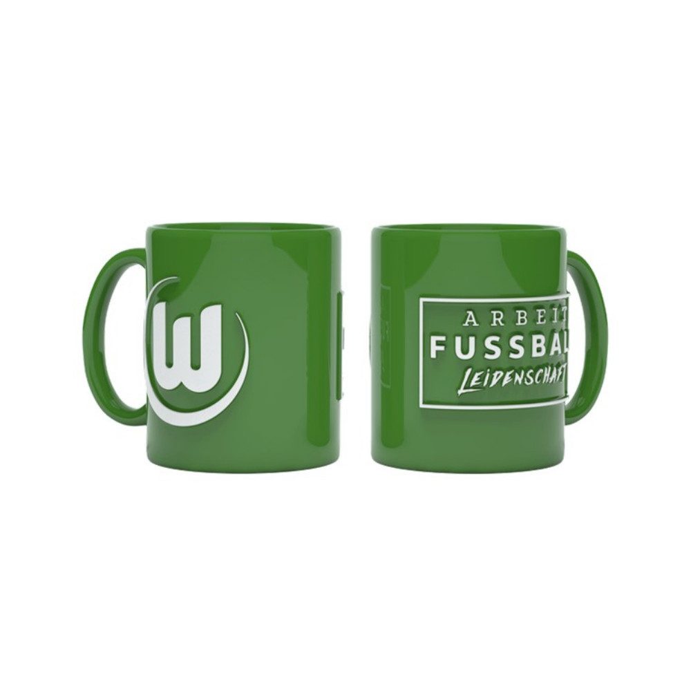 VfL Wolfsburg Becher VfL Wolfsburg Tasse AFL Relief, Keramik
