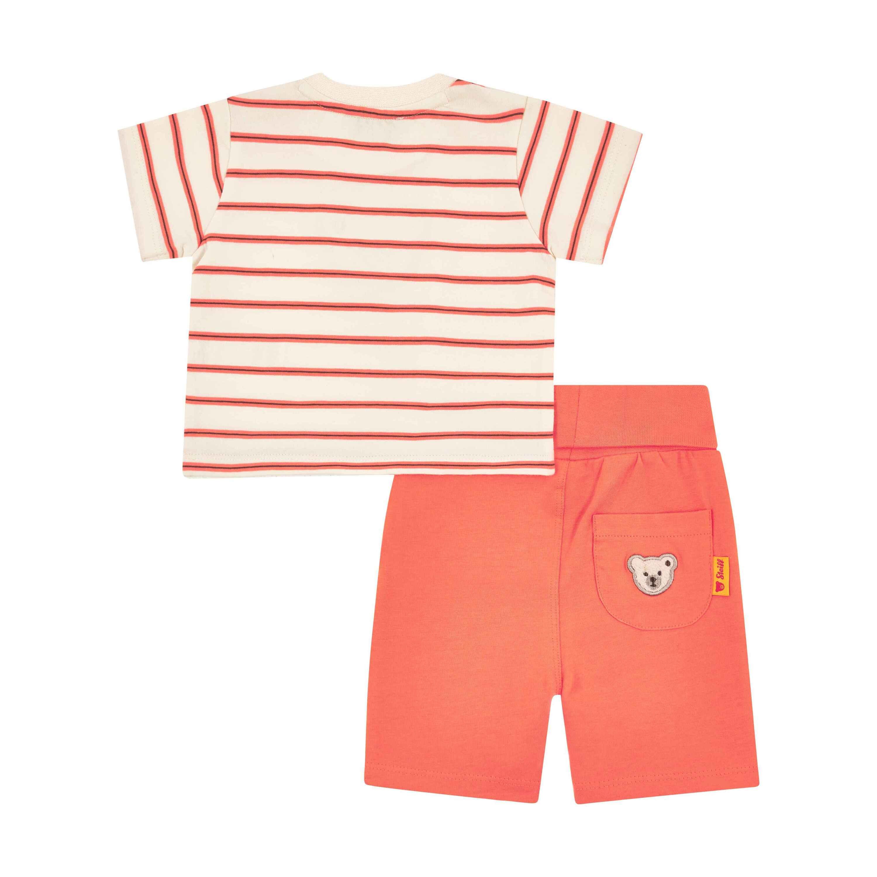Steiff Strampler Set Shorts + T-Shirt kurzarm