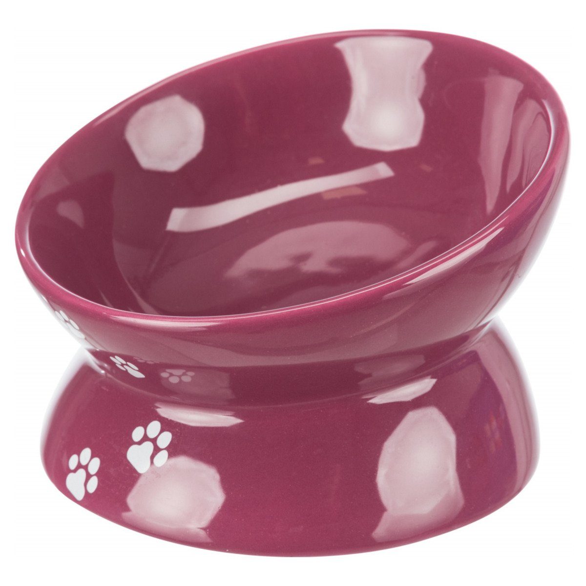 TRIXIE Futternapf Keramiknapf beere, ergonomisch, Napf