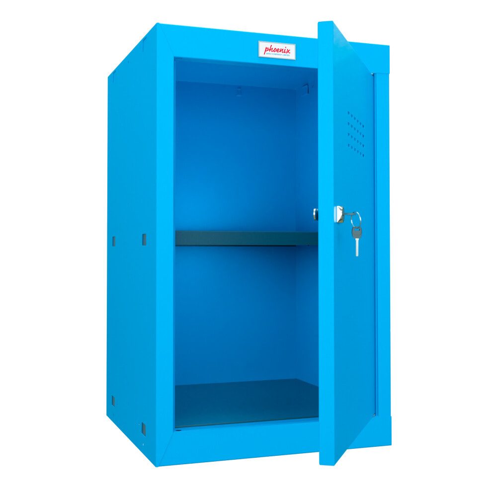 Phoenix Tresor Phoenix CL0644BBK Würfel-Schließfach Cube Locker 87L - Blau (1-St)
