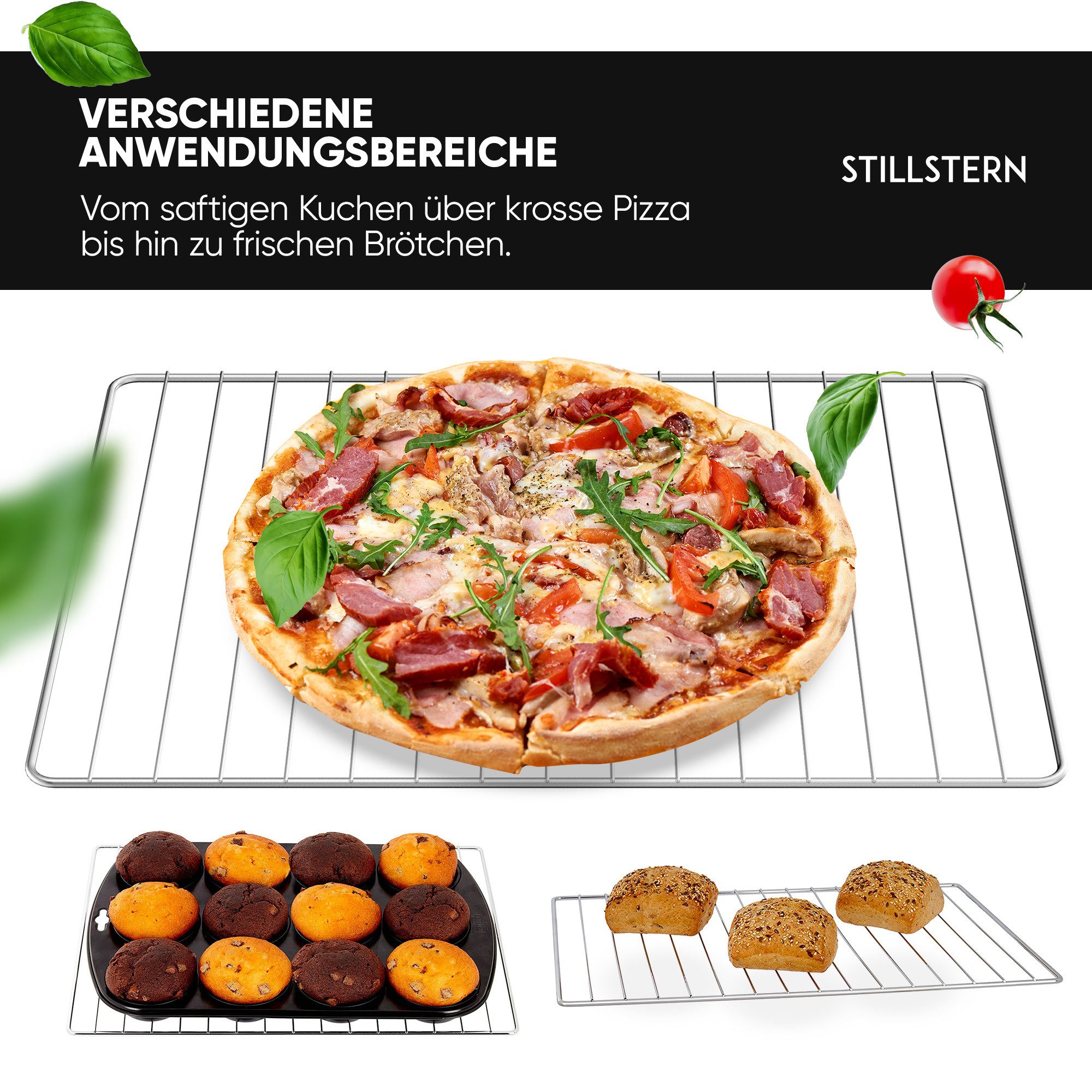 Stillstern Grillrost für Stillstern 60L Minibackofen (MB60-MX 2G)
