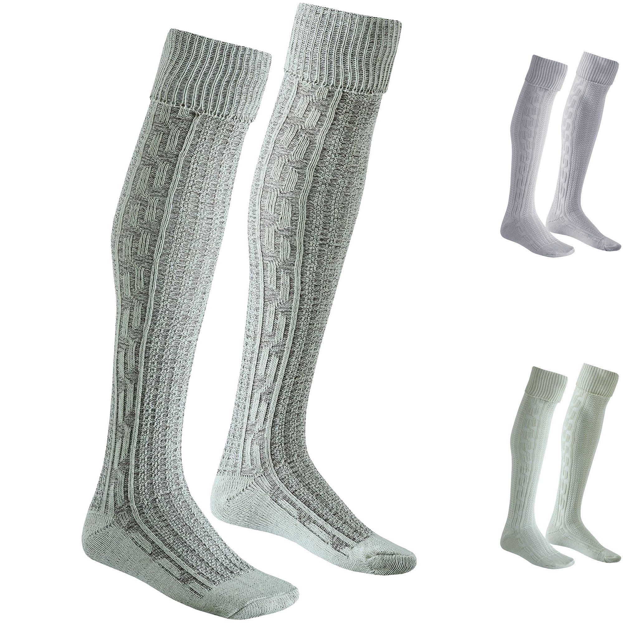 German Wear Trachtensocken ANG252 EXTRA Lange Trachtensocken Strümpfe Knieb günstig online kaufen
