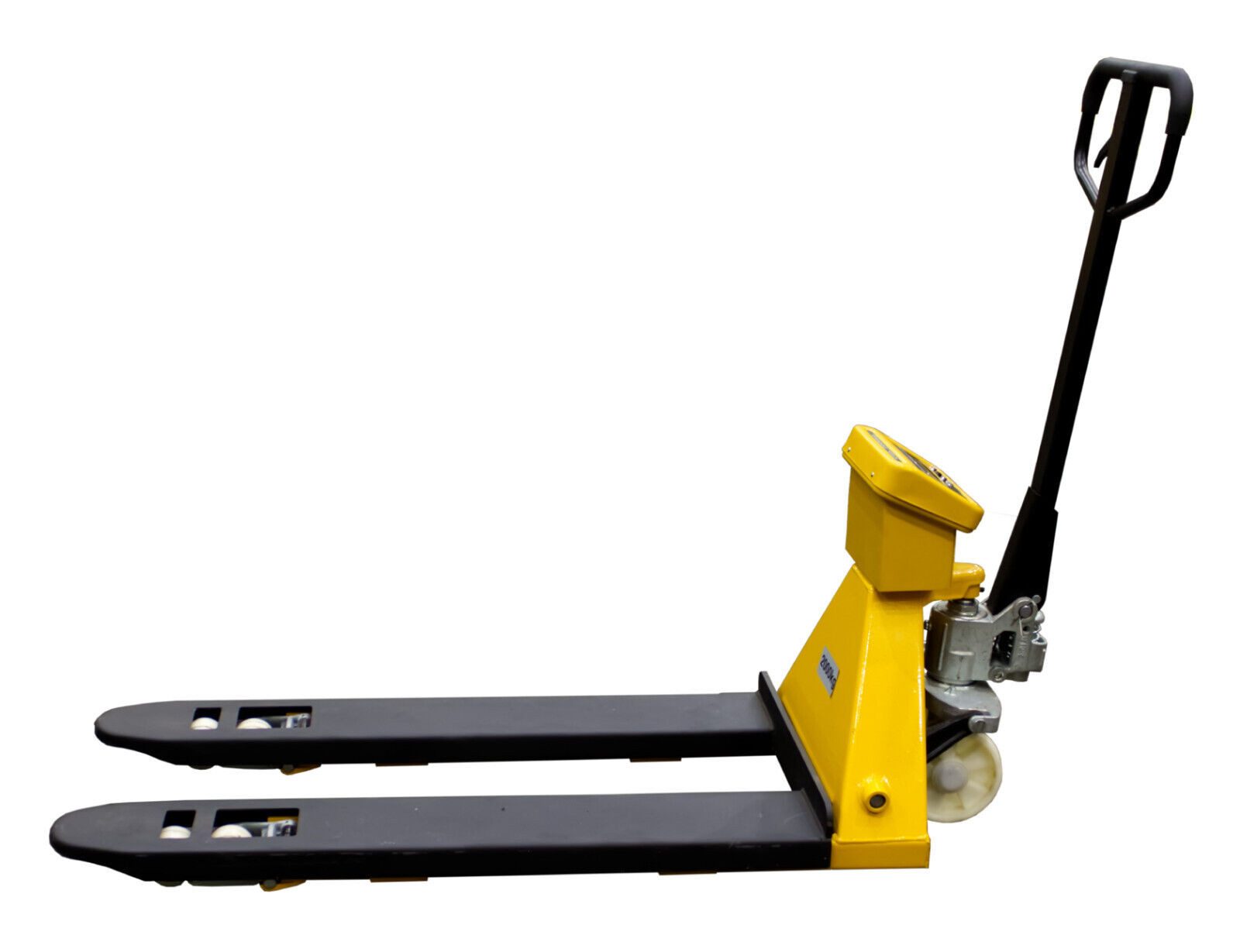 Teico Gabelhubwagen Handhubwagen mit Waage, Palettenwaage, Wiegehubwagen, 2000 kg Tragf., 2000kg Tragfähig