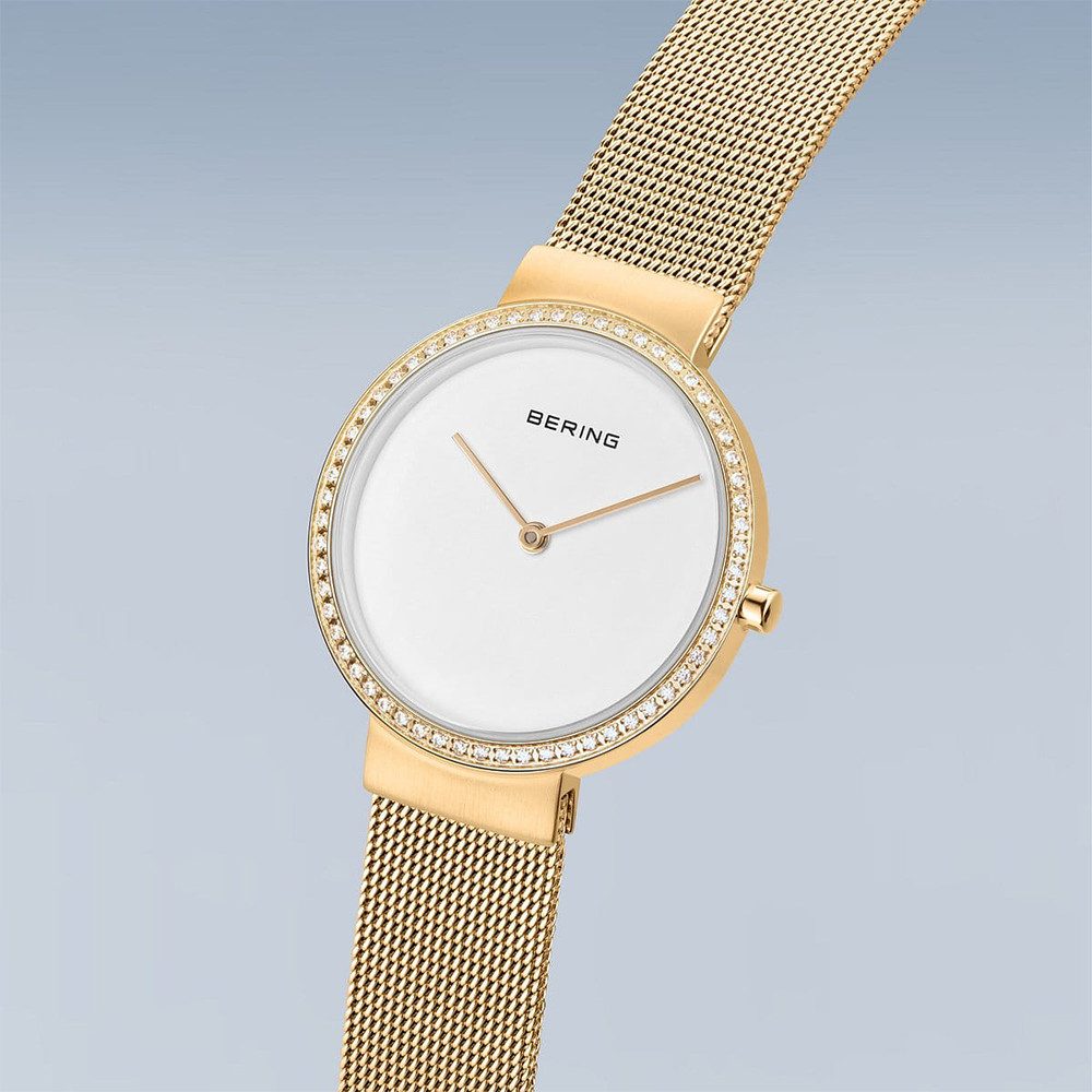 Bering Quarzuhr Bering Classic gold poliert/gebürstet 14531-330 14531-330, Hochwertiges Produkt mit zeitlosem Design, sorgfältiger Verarbeitung