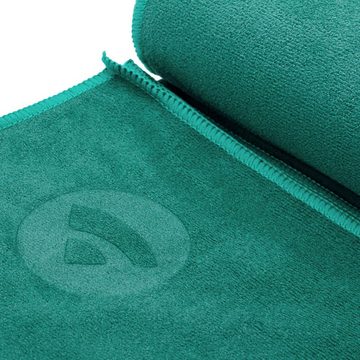 bodhi Sporthandtuch Yogamattenauflage FLOW Towel L petrol