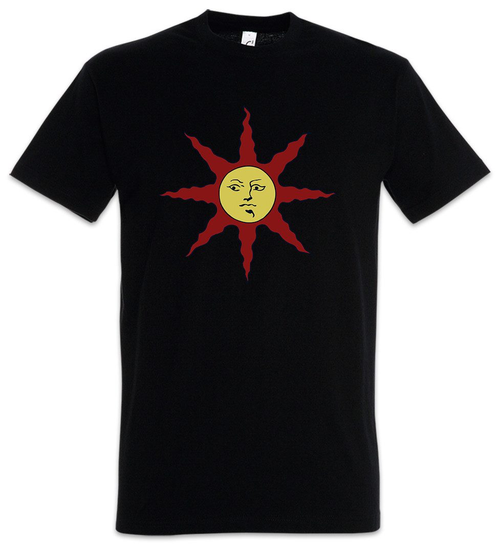 Urban Backwoods Print-Shirt Dark Soul Sun Herren T-Shirt Firelink Shrine Da günstig online kaufen