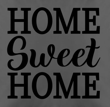 Kissenbezüge Home Sweet Home- schwarz, Shirtracer (1 Stück), Statement