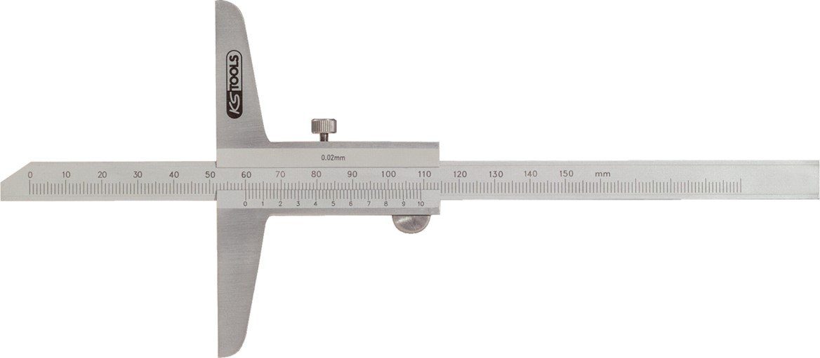 KS Tools Schieber KS Tools 300.0573 Tiefenmessschieber, 0-250mm
