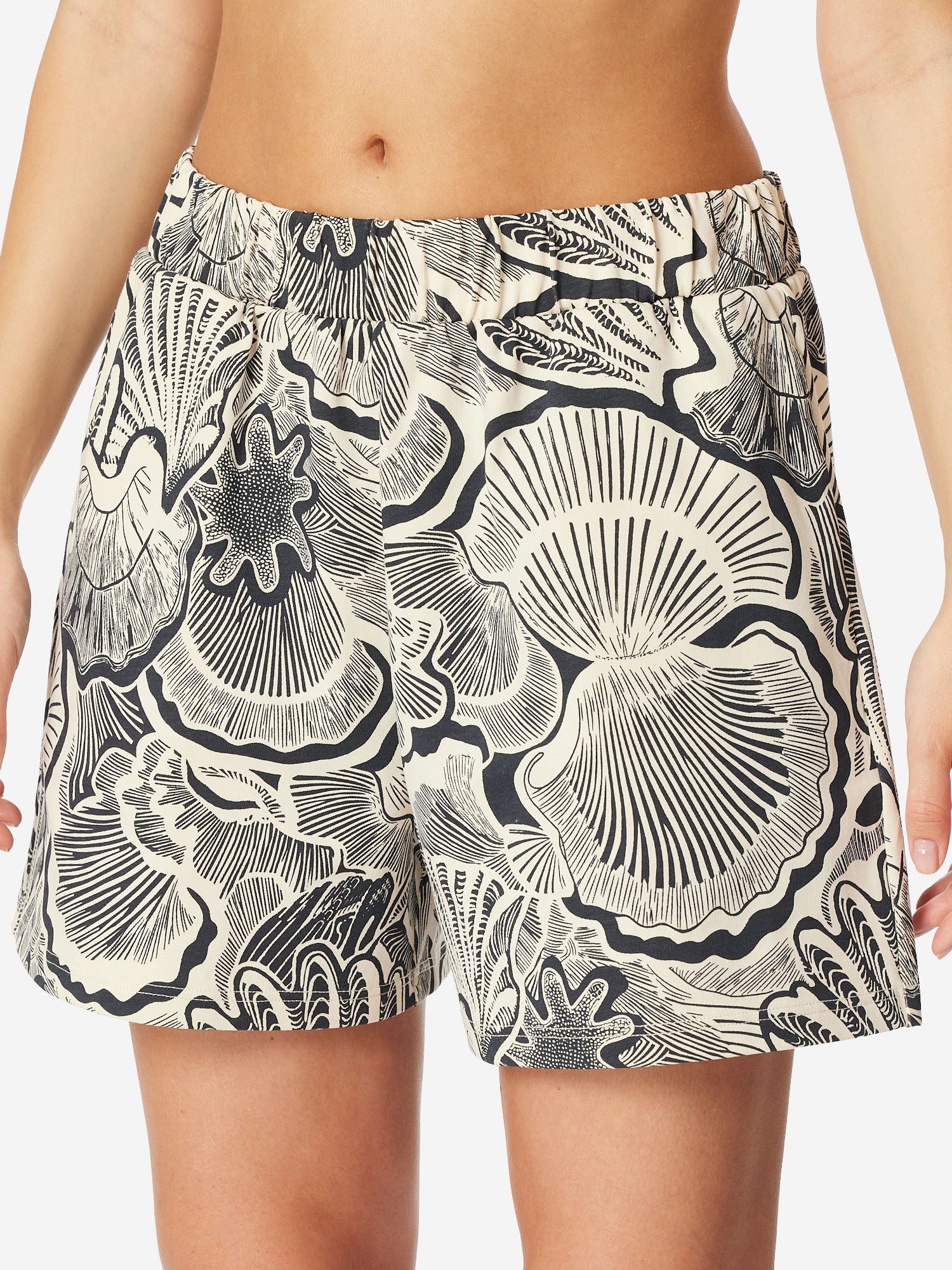 Schiesser Pyjamashorts Mix Relax Schlafhose, Nacht Hose, Loungehose