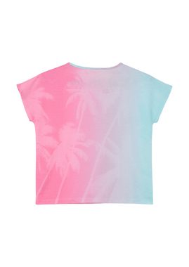 s.Oliver Kurzarmshirt T-Shirt mit Sublimation-Print