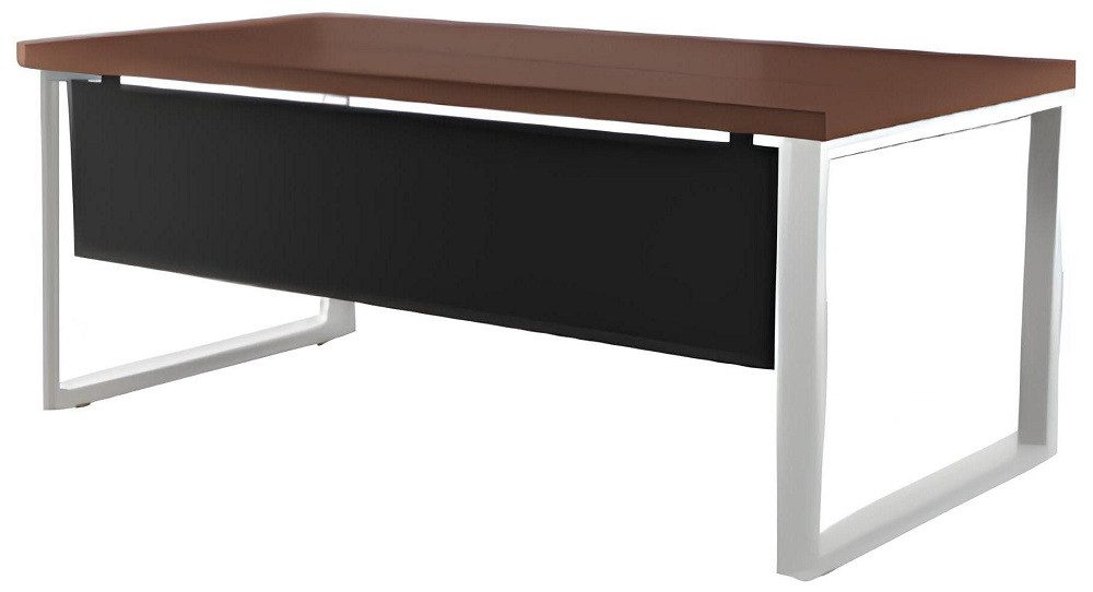 Xlmoebel Schreibtisch Eck-Arbeitsplatz aus Holz mit moderner Optik für Homeoffice (1-St., Schreibtisch), Hergestellt in Europa