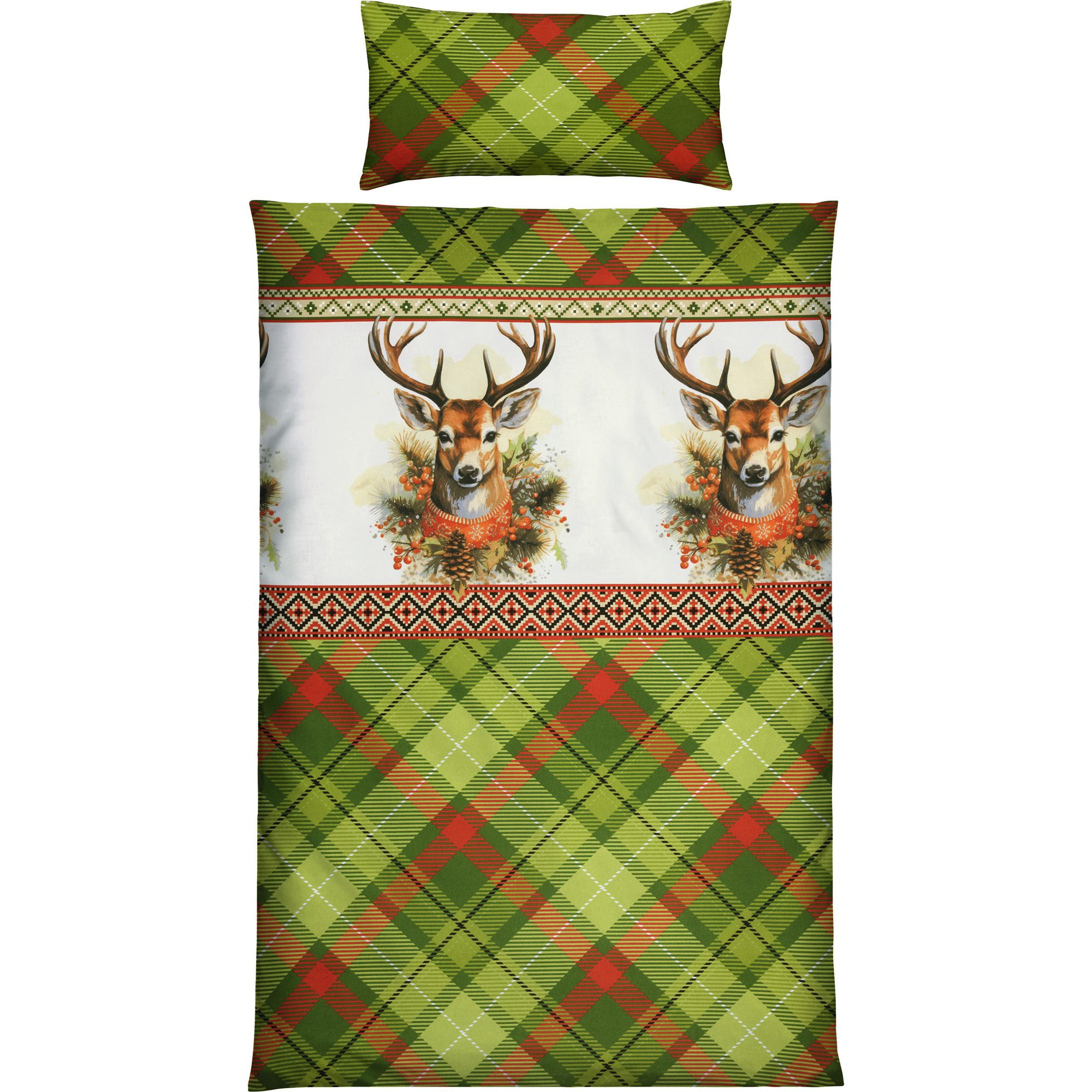 REDBEST Bettwäsche Bettwäsche, Biber, Flanell Karo günstig online kaufen