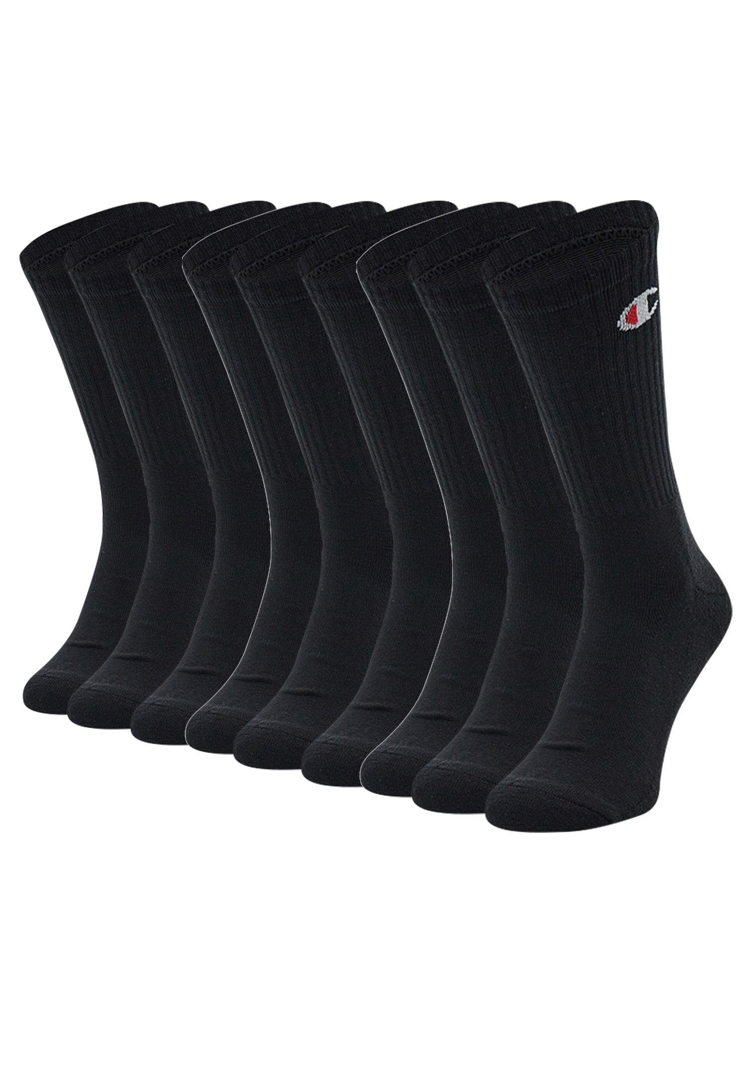Champion Socken Crew Socks 9pk (9-Paar) Black