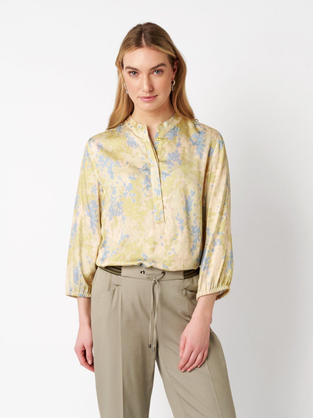 TONI Klassische Bluse Alis mit buntem Naturdruck