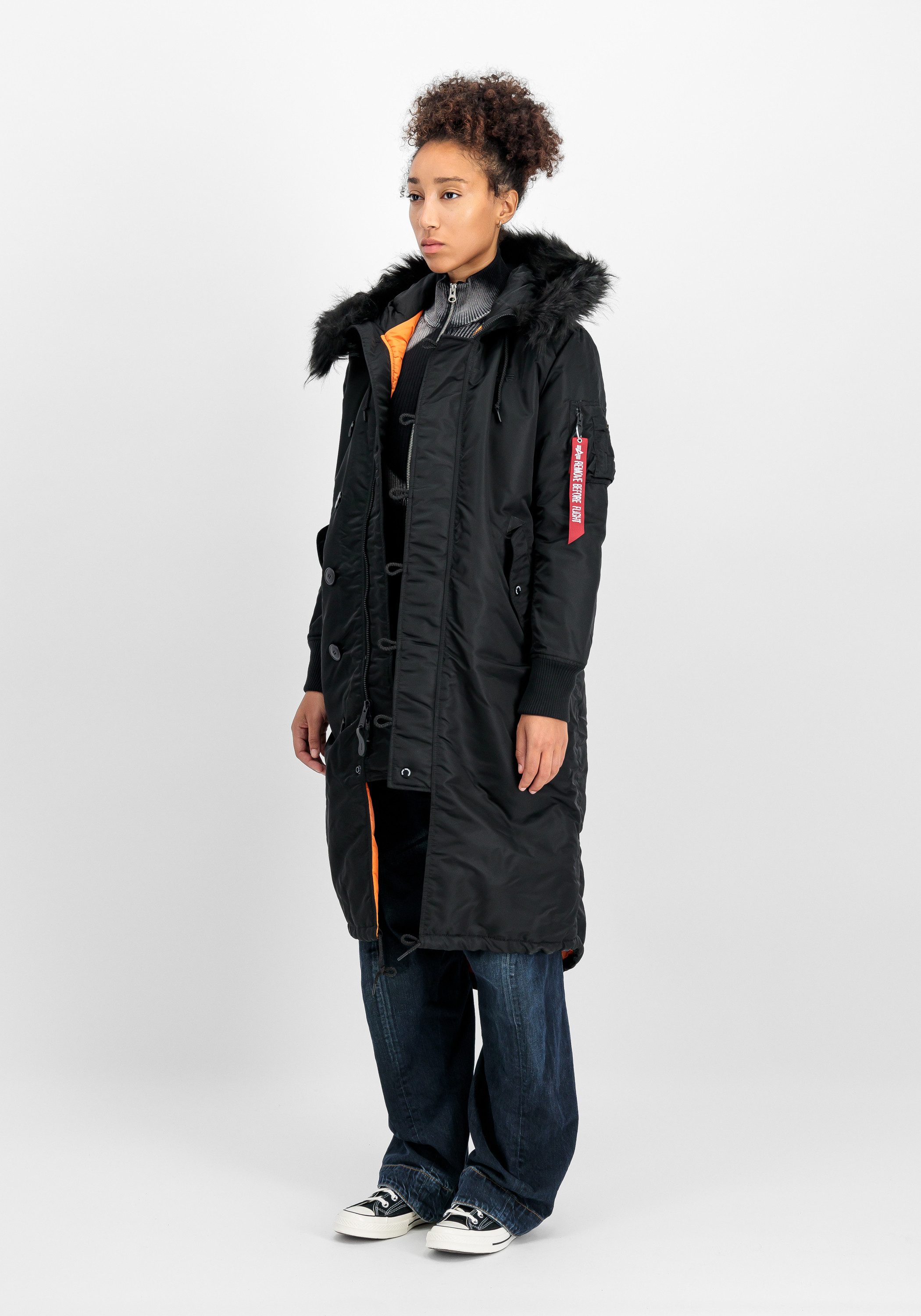 Alpha Industries Winterjacke Long Fishtail W