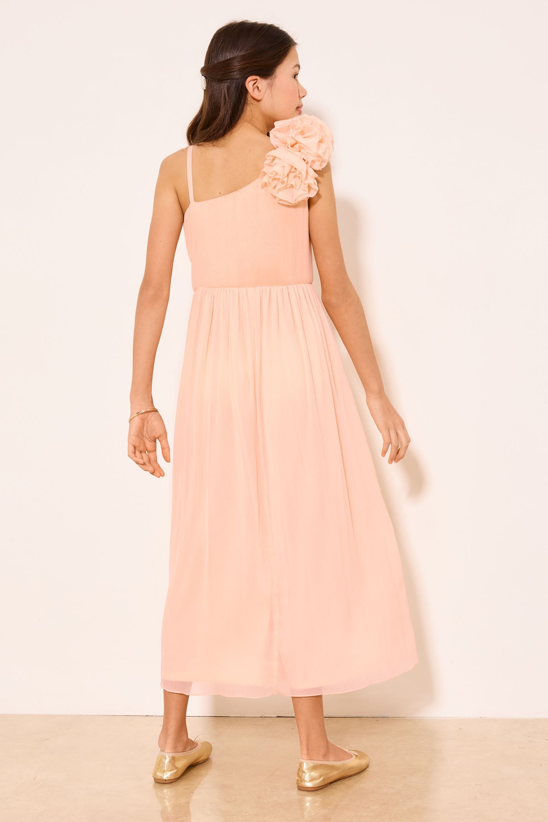 LIPSY Partykleid Lipsy festliches, einschulteriges Kleid mit Blumen (1-tlg)