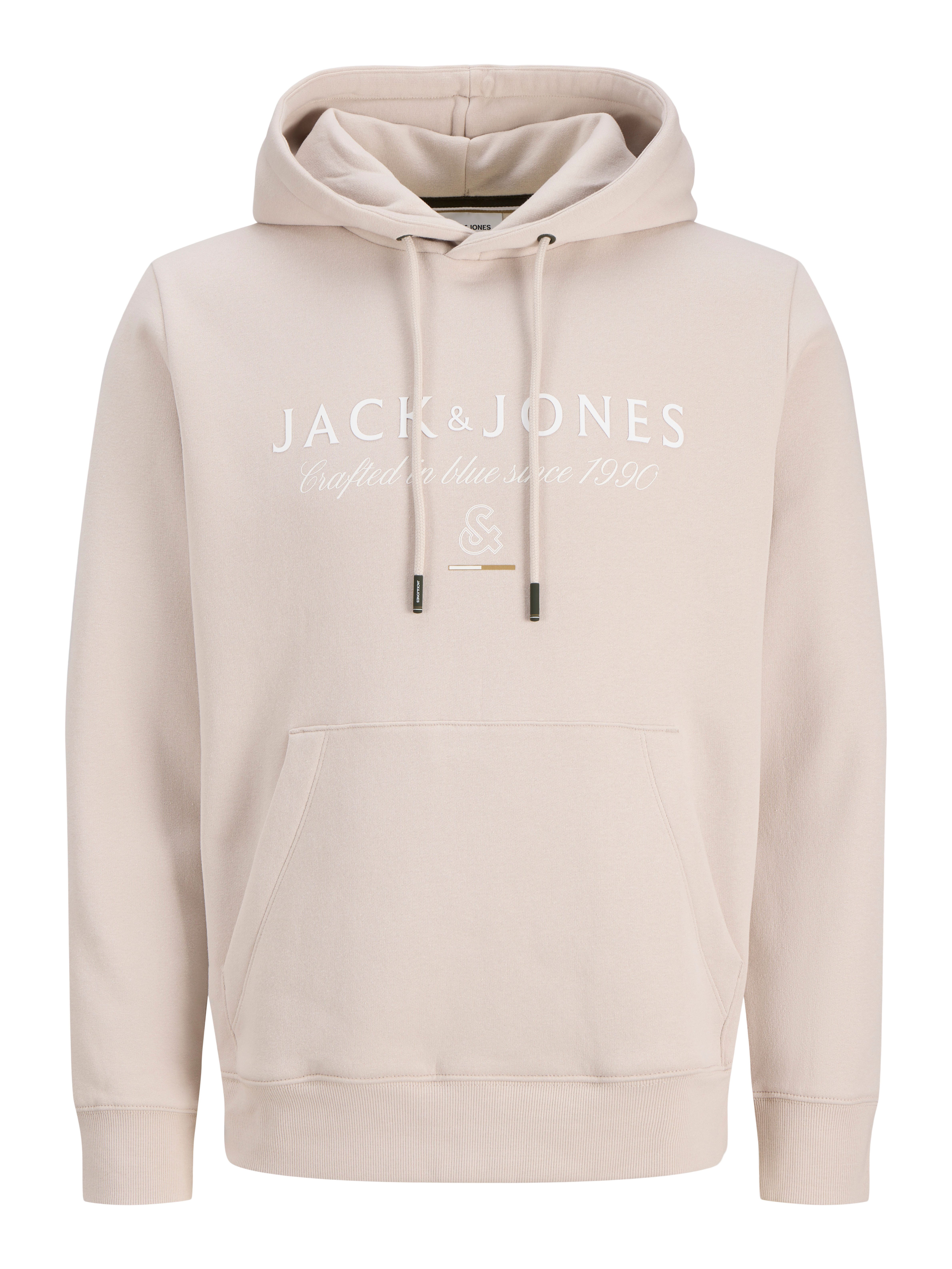 Jack & Jones Kapuzensweatshirt JJKYLE SWEAT HOOD SN Baumwollmischung