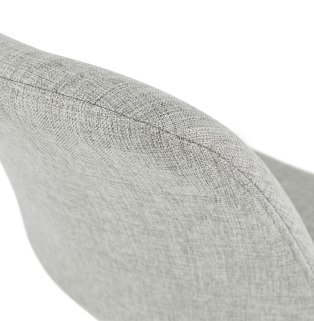 48 Esszimmerstuhl Grau Textile DESIGN KADIMA x Stuhl COSMEA (grey,black) 56 x