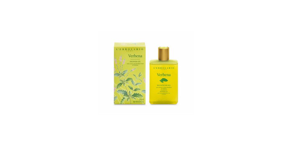 L´ERBOLARIO Duschgel Verbena 250ml, Belebend, erfrischend mit Zitronenverbene