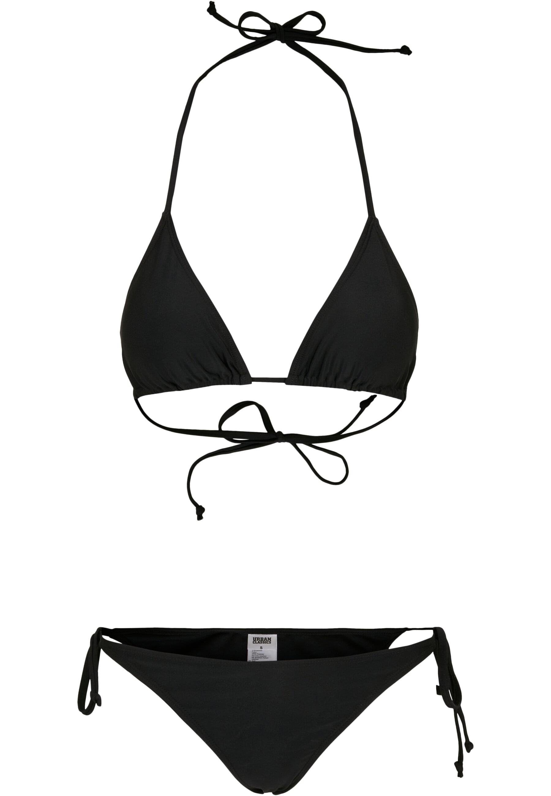 URBAN CLASSICS Bügel-Bikini Urban Classics Damen Ladies Recycled Triangle Bikini