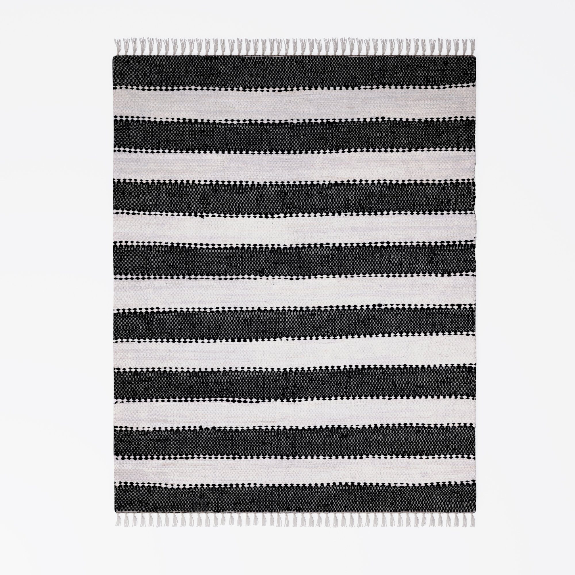 Wohnando Teppich MY-RUG Aarav, Chindi-Teppich 110x60cm, günstig online kaufen