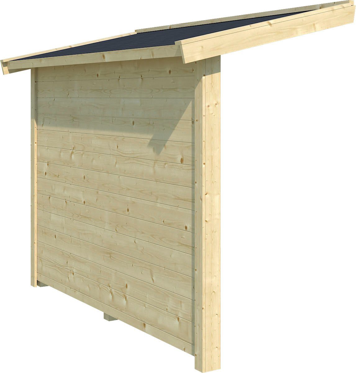 LASITA MAJA Gartenhaus-Anbaudach Schleppdach, BxT: 243,6x109,4 cm, für Gartenhaus Luna 1, Garage Nevis, Gartenhaus Wels 4 DT, Gartenhaus Wels 5, Garage Yarik, Gartenhaus Orlando 40, Gartenhaus Sri Lanka, Gartenhaus Caroline, Gartenhaus Riverside, Gartenhaus Orlando 34, Gartenhaus Murano, BxT: 90x240 cm