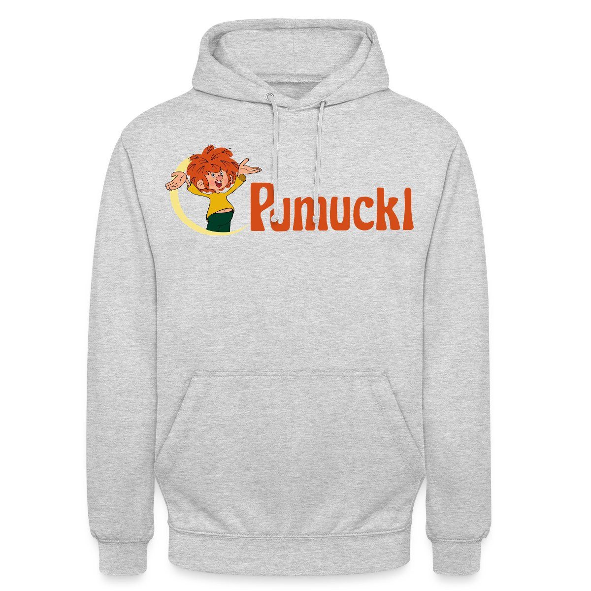 Spreadshirt Hoodie Pumuckl Mit Frecher Pose Und Logo Schriftzug Unisex Hoodie (1-tlg)